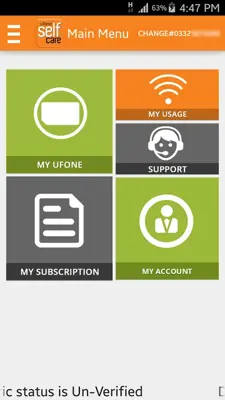 Ufone Care android App screenshot 12